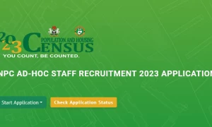 NPC Recruitment 2024 Census Portal (Apply Now & Check Application Status)