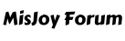 MisJoy Forum Logo