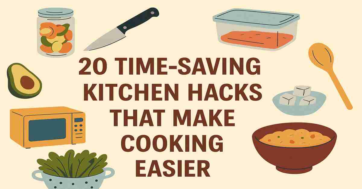 20 Time-Saving Kitchen Hacks That Make Cooking Easier